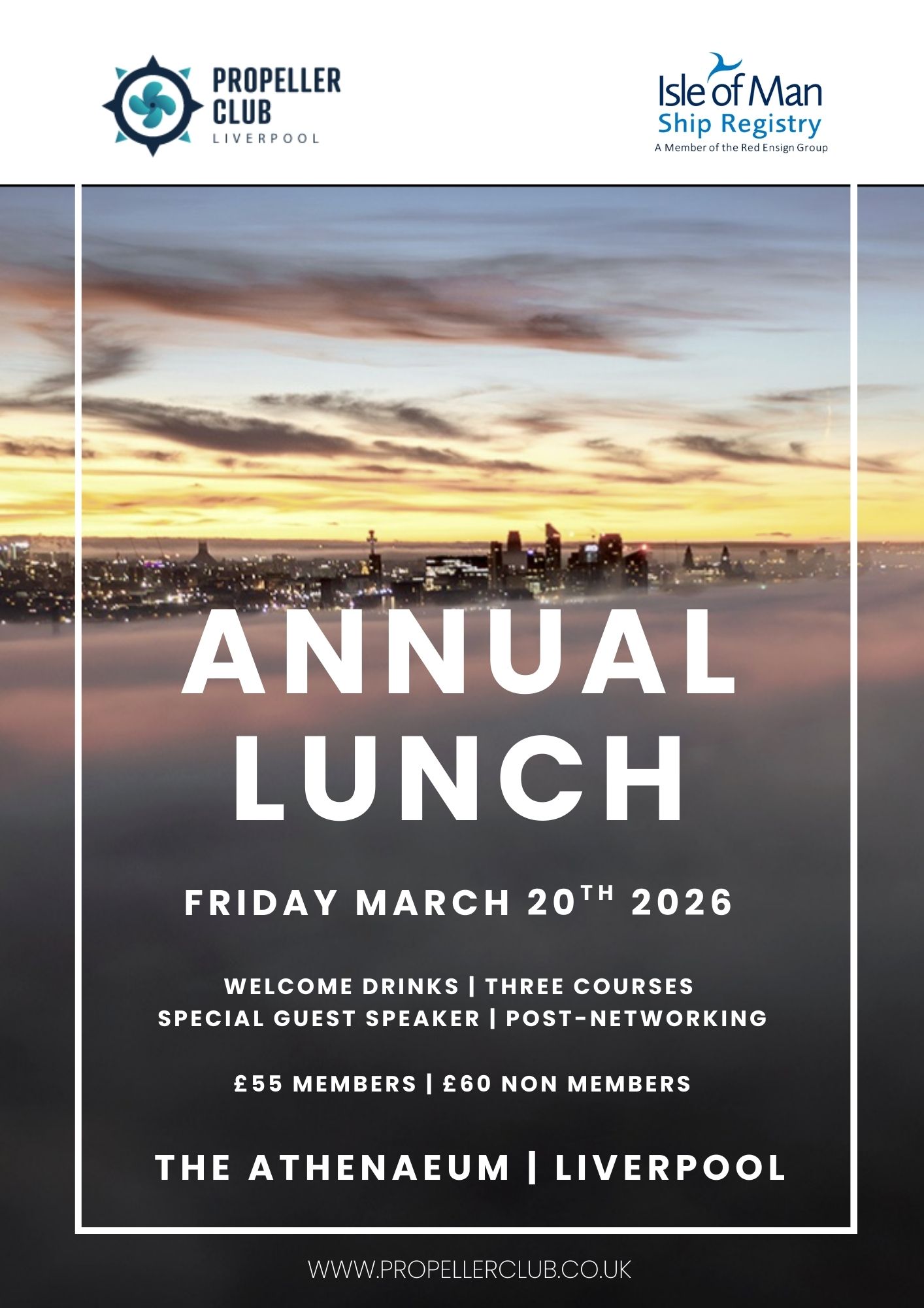 Annual Lunch Special Guest Announced